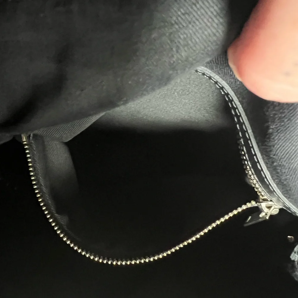 COS Black Leather Interior Bag - Picture 8 of 12